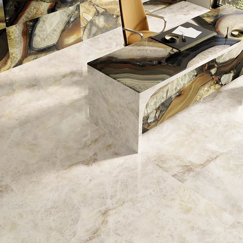 Taj Mahal Porcelain Tile 24×48" | 3 Colors - Tilevanity.com