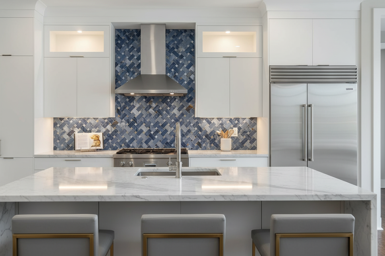 Onyx Blue Porcelain Tile 24x48" | 36x36" | Mosaic