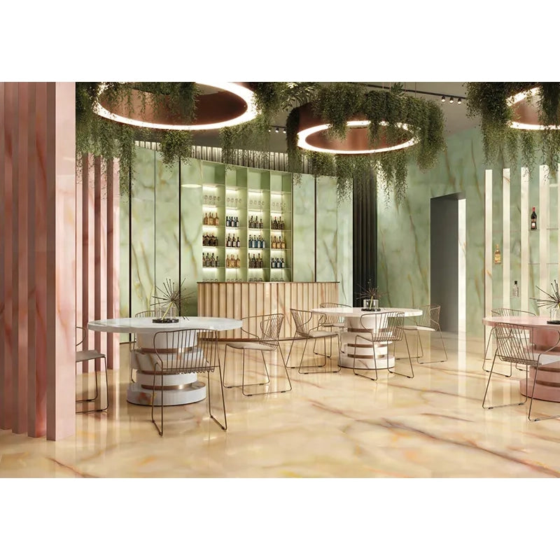 Imperium Jade Onyx  Porcelain Tile Collection 24x48" | mosaic - Tilevanity.com