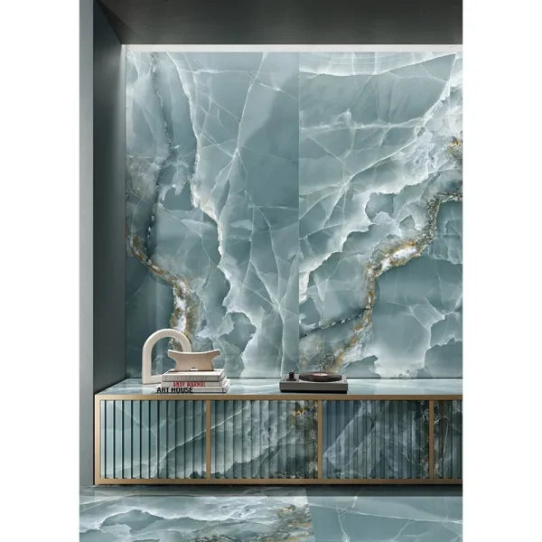 Onyx Green Porcelain Tile 24x48" | 36x36" | Mosaic