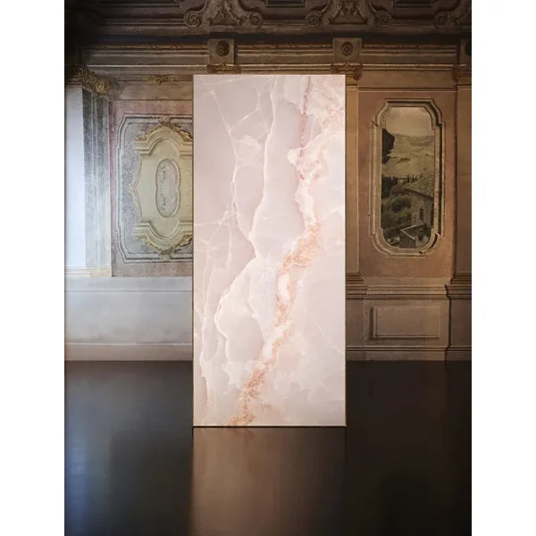 Onyx Pink Porcelain Tile 24x48" | 36x36" | Mosaic