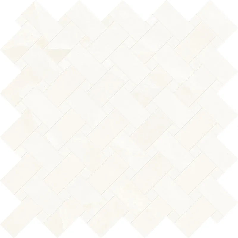 Onyx White Porcelain Tile 24x48" | 36x36" | Mosaic