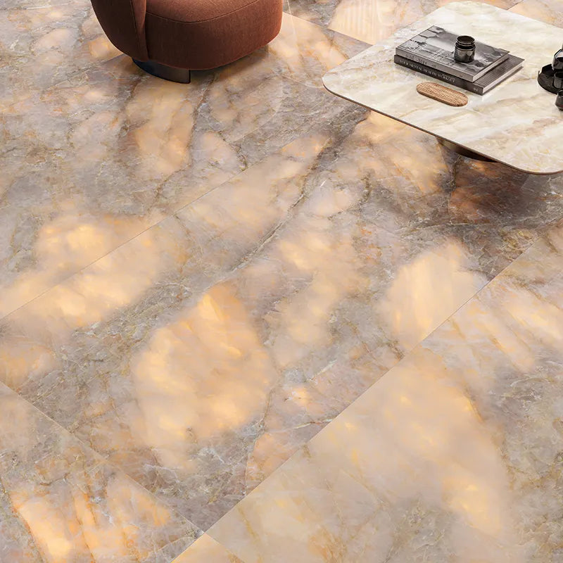 Lites Gold Matte Porcelain Tile 24x48" | mosaic - Tilevanity.com