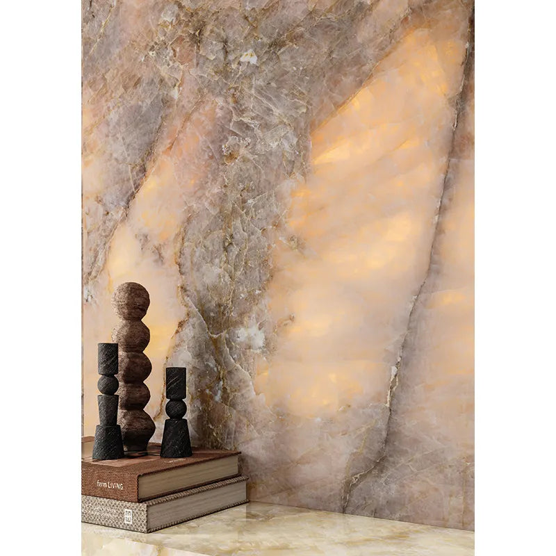 Lites Gold Matte Porcelain Tile 24x48" | mosaic - Tilevanity.com