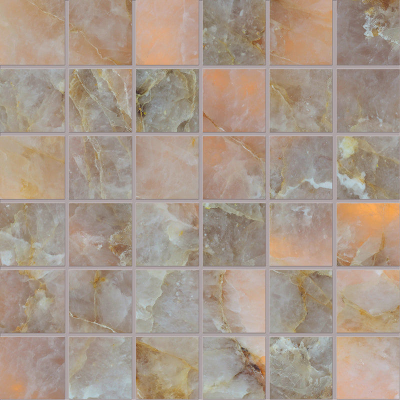 Lites Gold Matte Porcelain Tile 24x48" | mosaic - Tilevanity.com