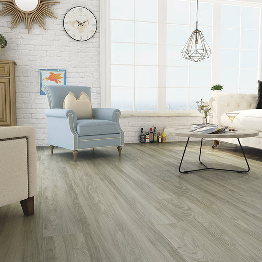 Stella Ivory Mist 7x48" / 20 Mil SPC Flooring