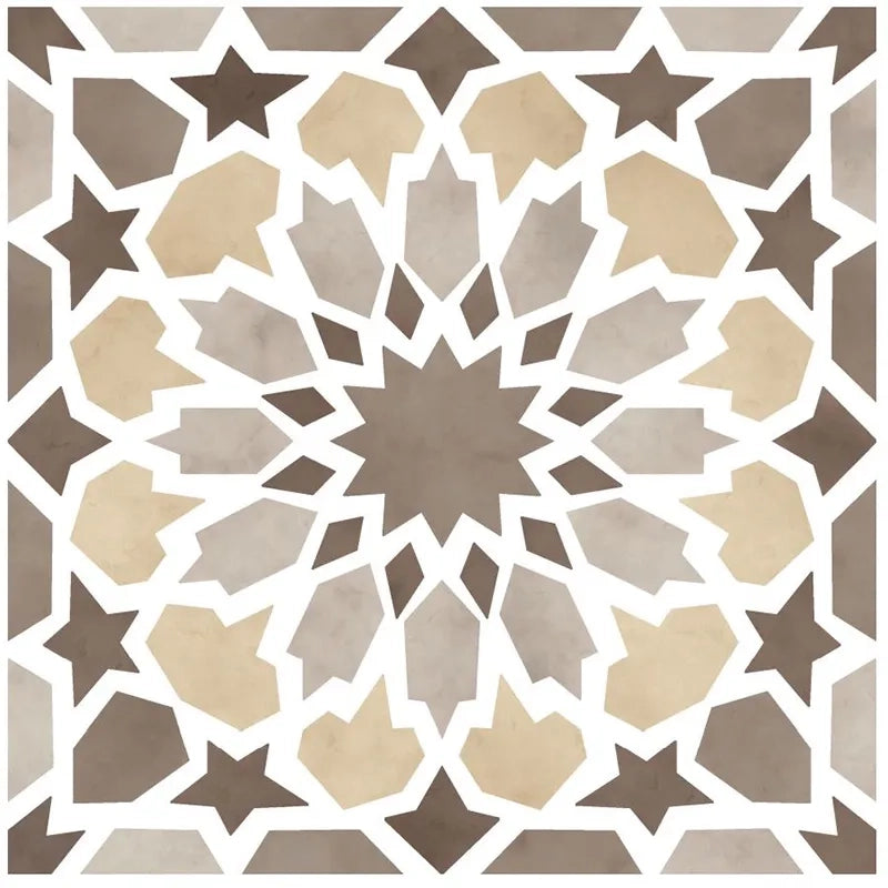 Alhambra Beige Porcelain Tile 8x8" - Tilevanity.com