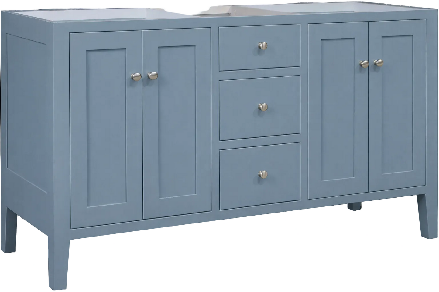 Montgomery Colors 48|60|72" Amish Made Bathroom Vanity | 7 Colors to Choose