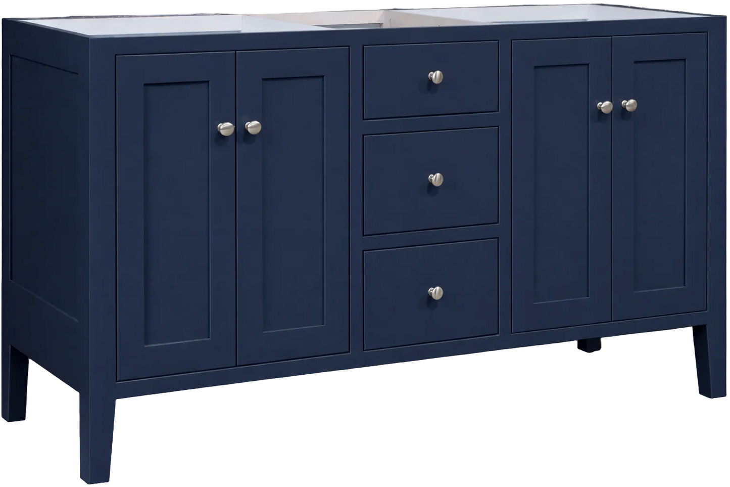 Montgomery Colors 48|60|72" Amish Made Bathroom Vanity | 7 Colors to Choose