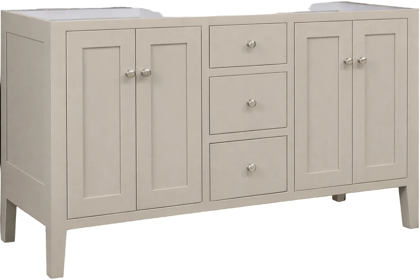 Montgomery Colors 48|60|72" Amish Made Bathroom Vanity | 7 Colors to Choose