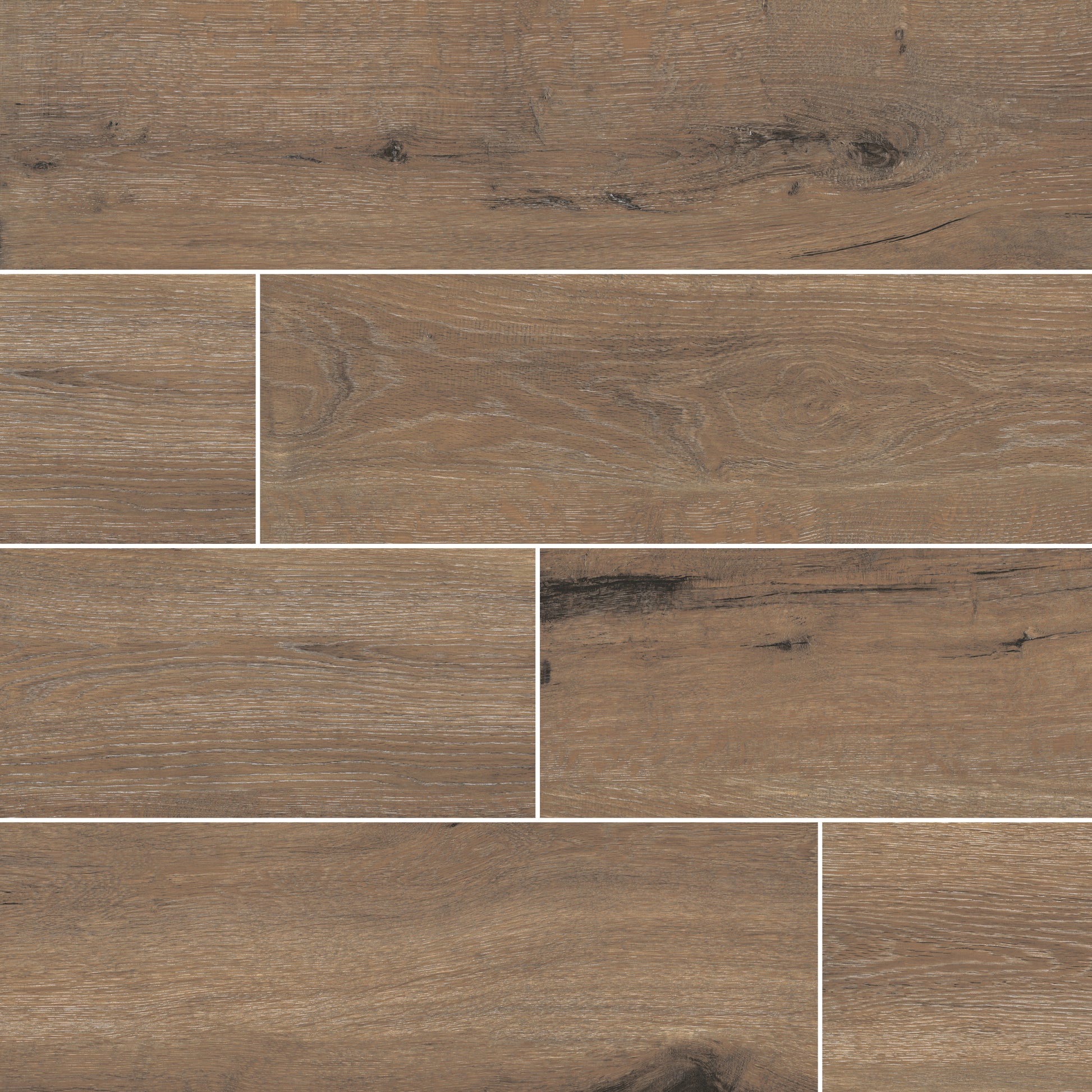 Naturalia Coffee Wood Look Porcelain Tile 6x36" - Tilevanity.com