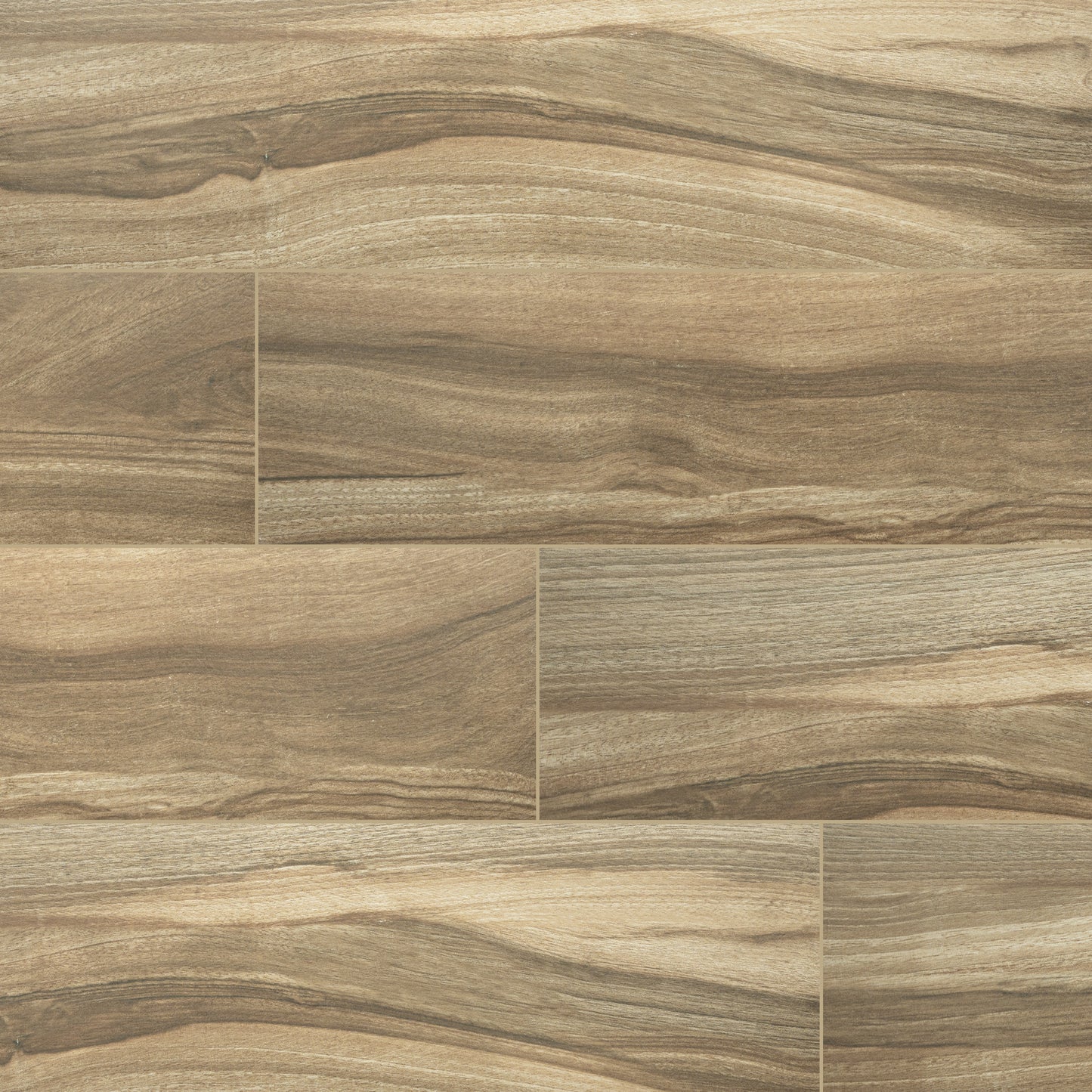 Kauri Cafe Wood Look Porcelain Tile 9x48"