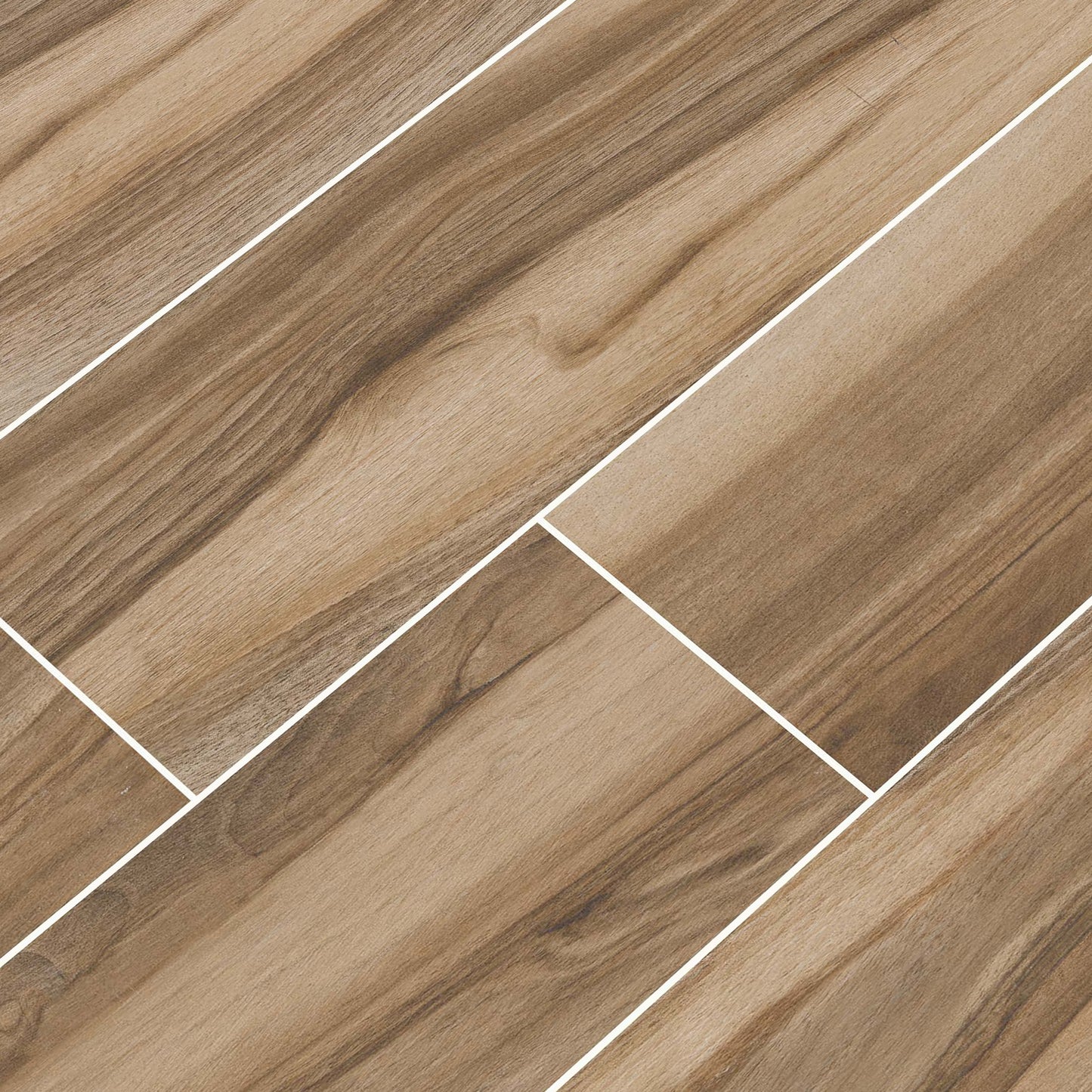 Kauri Cafe Wood Look Porcelain Tile 9x48"