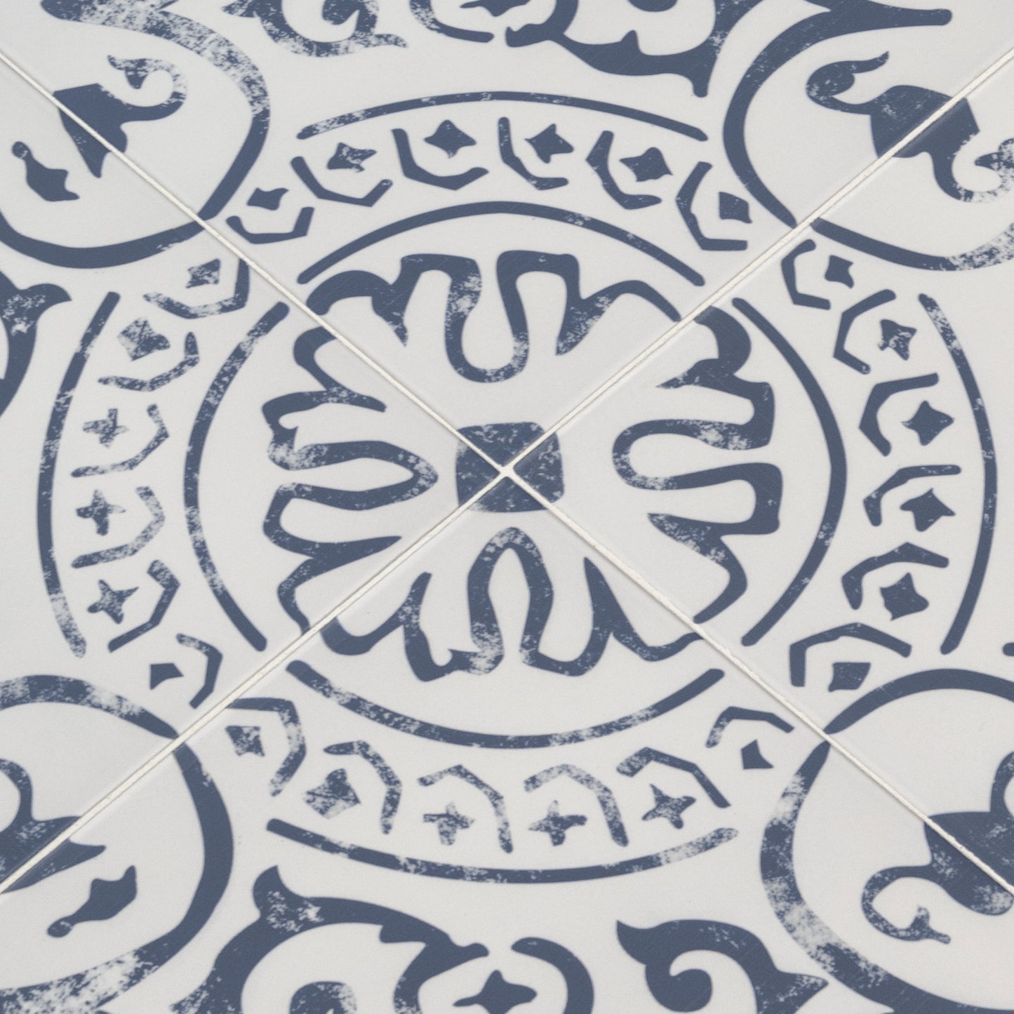 Faded Art Porcelain Tile 8x8" | 2 Colors