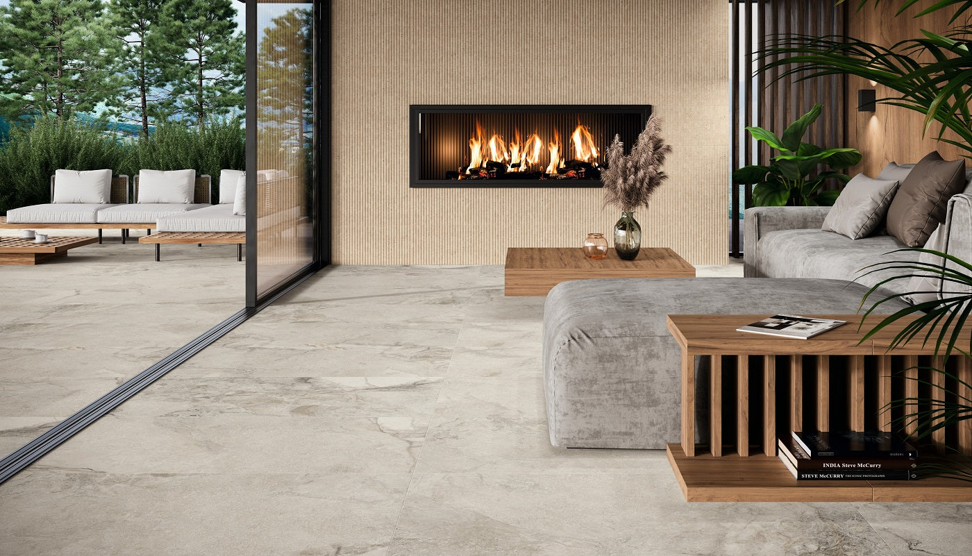 Reed Fluted Porcelain Wall Tile 12x24" | 3 Colors - Tilevanity.com