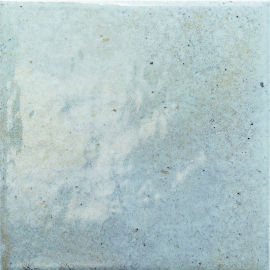 Splash Coastal Sky Gloss Porcelain Tile 6x6" | Pool Tile Collection - Tilevanity.com