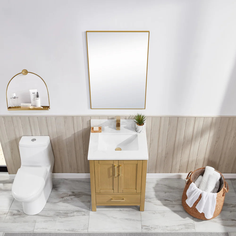 Briar 24" Oak Bathroom Vanity | 2 Colors