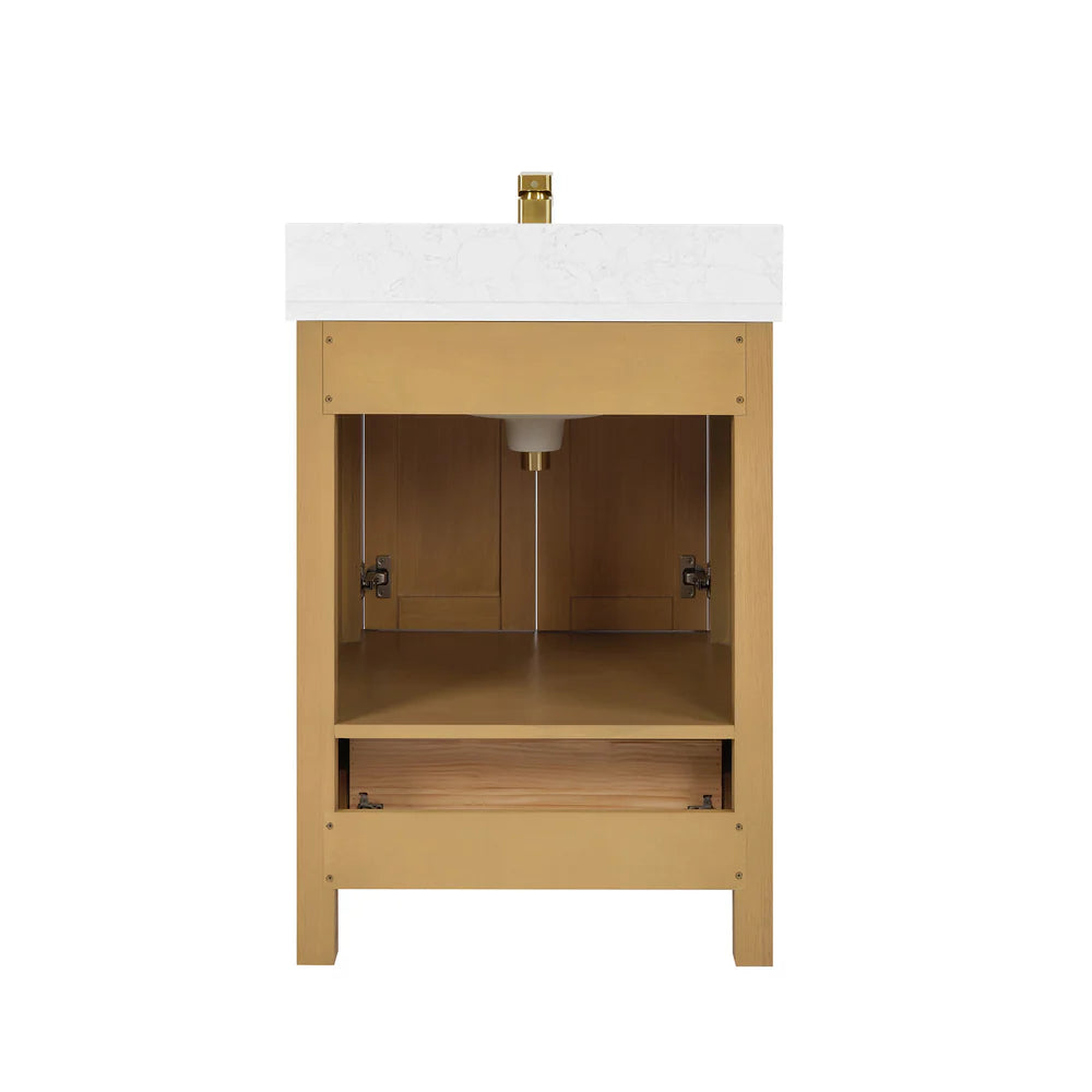 Briar 24" Oak Bathroom Vanity | 2 Colors