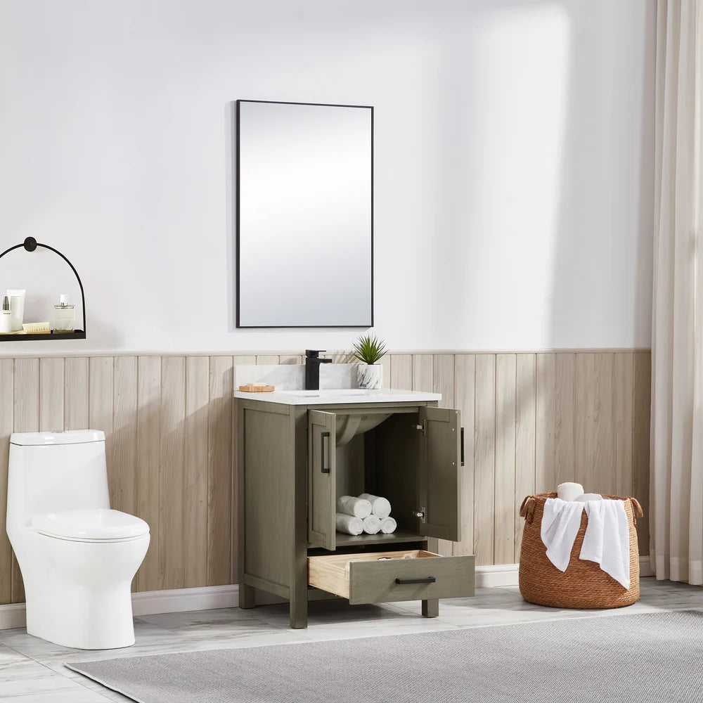 Briar 24" Oak Bathroom Vanity | 2 Colors