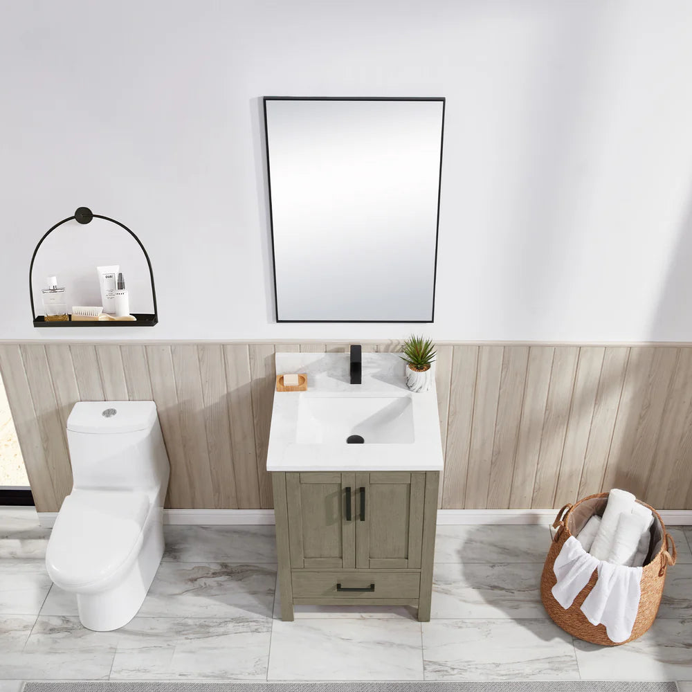 Briar 24" Oak Bathroom Vanity | 2 Colors