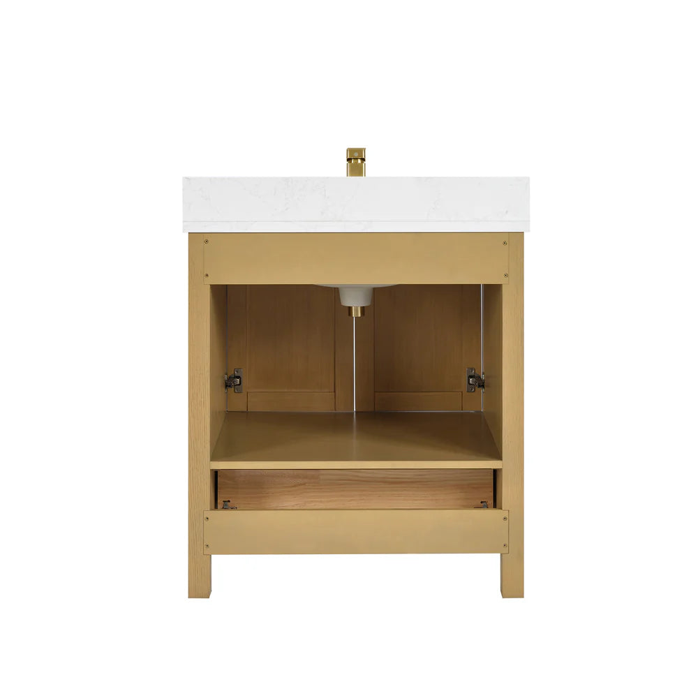 Briar 30" Oak Bathroom Vanity | 2 Colors