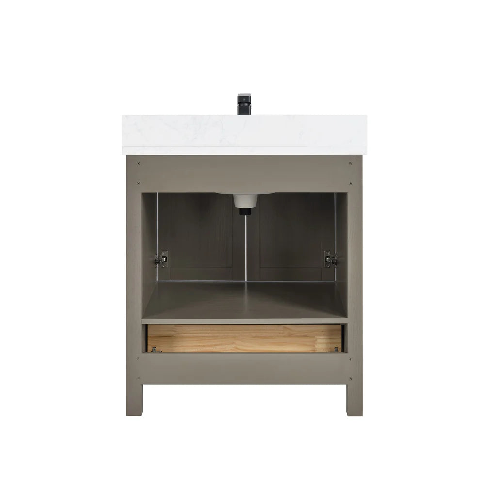 Briar 30" Oak Bathroom Vanity | 2 Colors