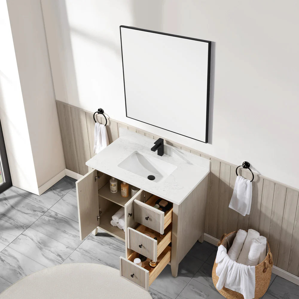 Torano 36" Bathroom Vanity | 2 Colors