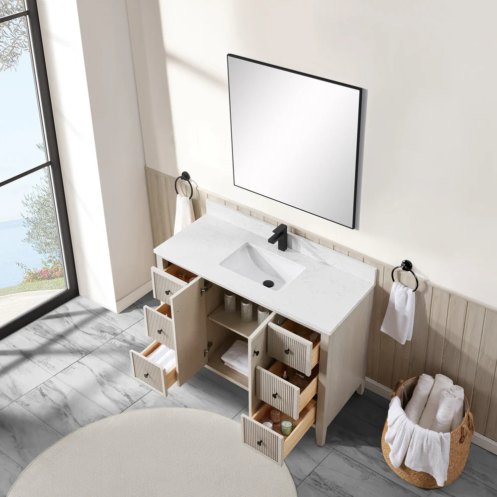 Torano 48" Bathroom Vanity | 2 Colors