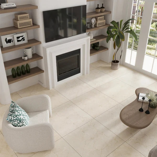 Verona Marble Look Porcelain Tile | 7 Colors | 3 Sizes