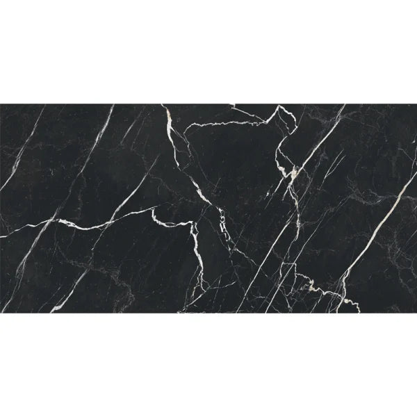Verona Marble Look Porcelain Tile | Black & White | 3 Sizes