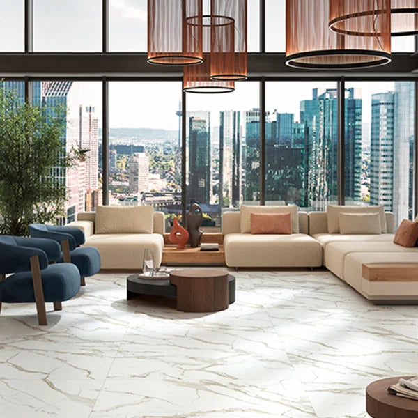 Verona Marble Look Porcelain Tile | 7 Colors | 3 Sizes