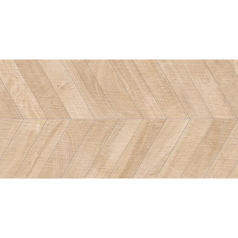 Chevron Maple Wood Look Porcelain Tile 24x48" - Tilevanity.com