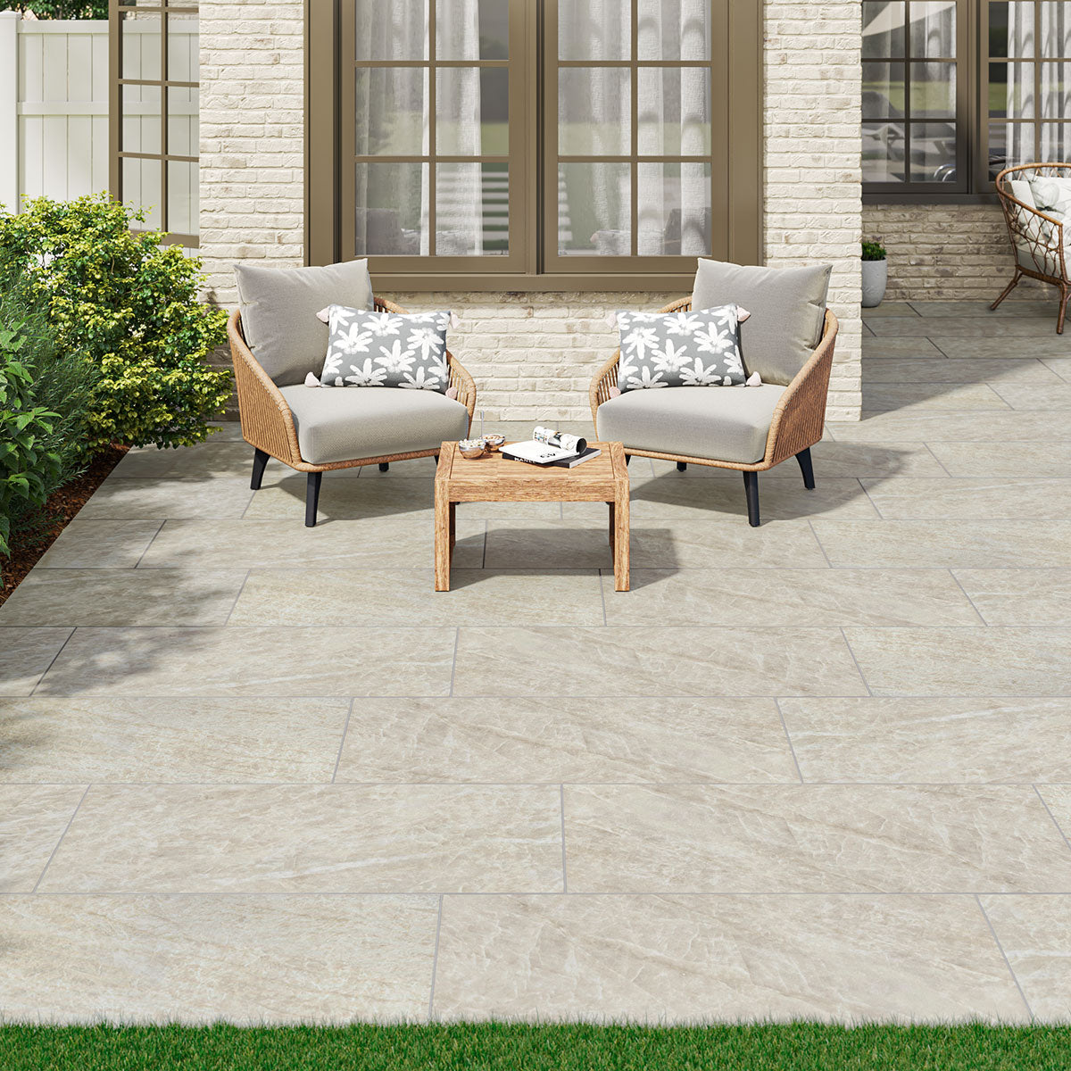 Estate Taj Mahal 2cm Porcelain Paver 24x24" | 24x48"