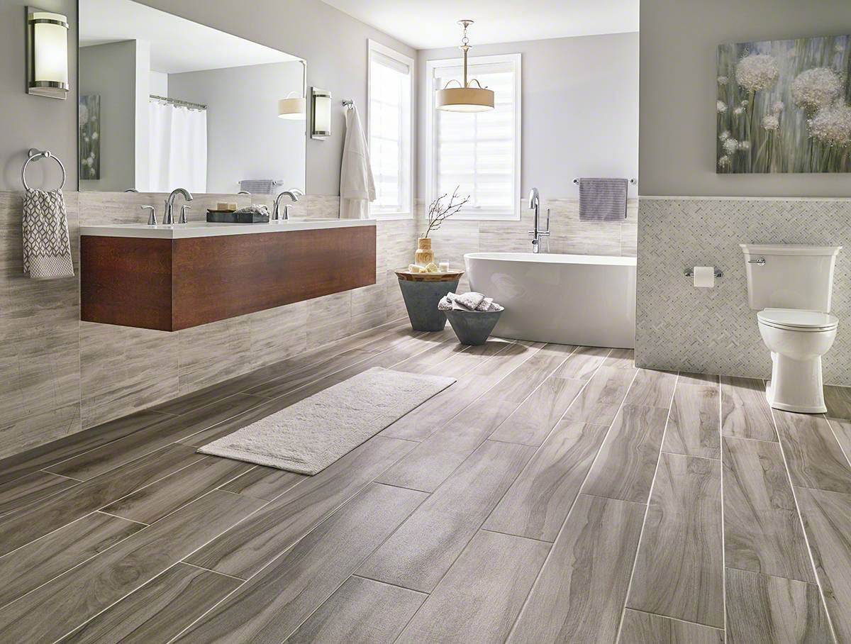 Kauri Ash Wood Look Porcelain Tile 9x48" - Tilevanity.com