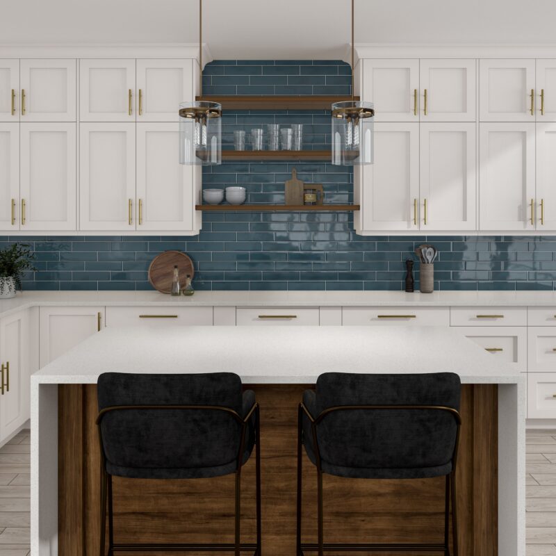 Sassuolo Ceramic Collection 3"x12" | Hex Mosaic | Picket Mosaic - Tilevanity.com