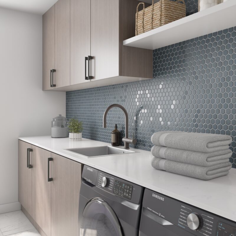 Sassuolo Ceramic Collection 3"x12" | Hex Mosaic | Picket Mosaic - Tilevanity.com