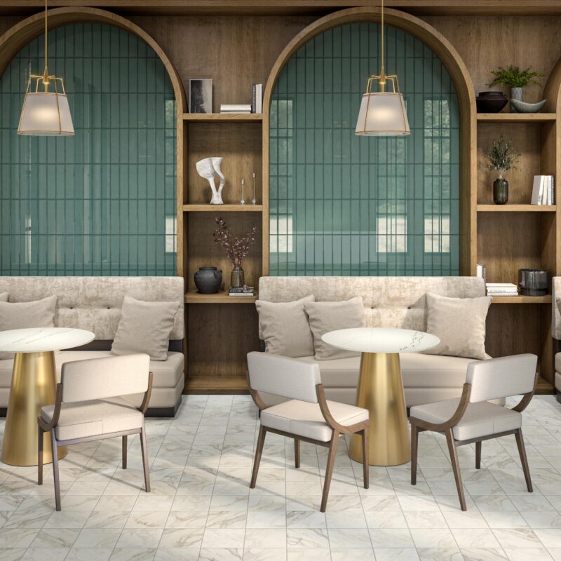 Sassuolo Ceramic Collection 3"x12" | Hex Mosaic | Picket Mosaic - Tilevanity.com