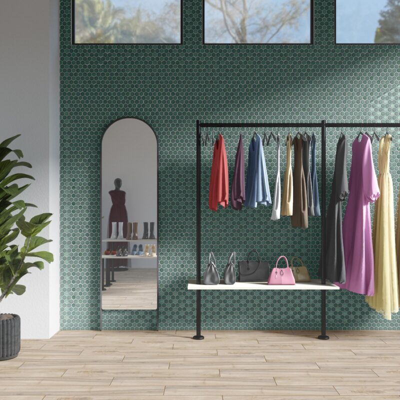 Sassuolo Ceramic Collection 3"x12" | Hex Mosaic | Picket Mosaic - Tilevanity.com