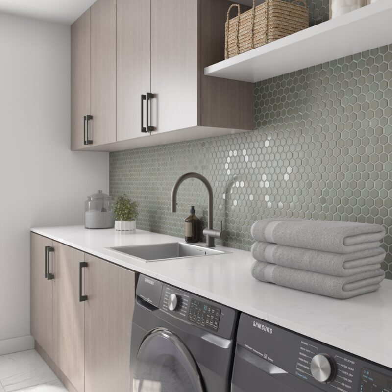 Sassuolo Ceramic Collection 3"x12" | Hex Mosaic | Picket Mosaic - Tilevanity.com