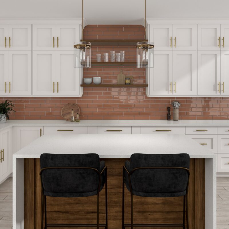 Sassuolo Ceramic Collection 3"x12" | Hex Mosaic | Picket Mosaic - Tilevanity.com