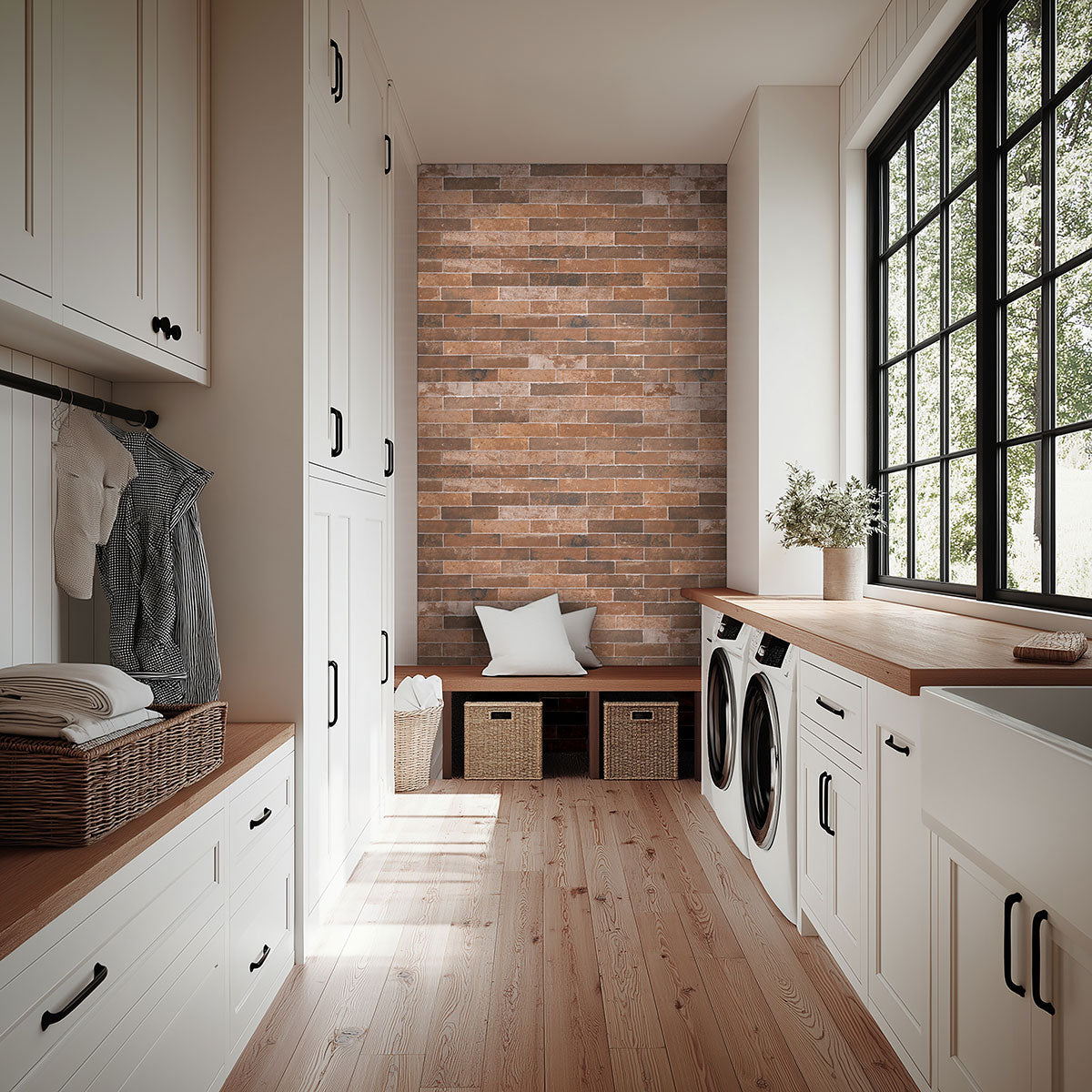 Antica Fornace Cotto Porcelain Brick Look Tile 2x10" - Tilevanity.com