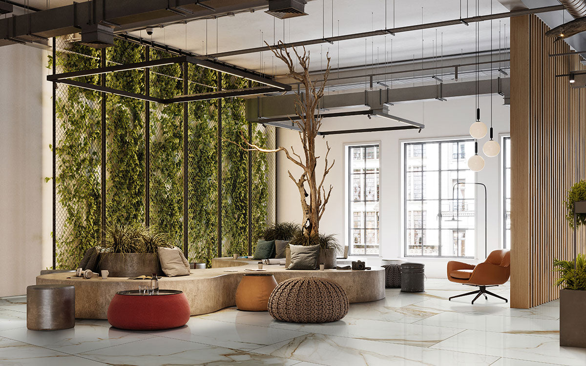 Calacatta Gold Porcelain Tile | 3 Sizes | Matte or Polished