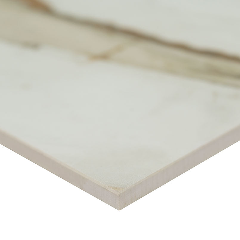 Calacatta Gold Porcelain Tile | 3 Sizes | Matte or Polished