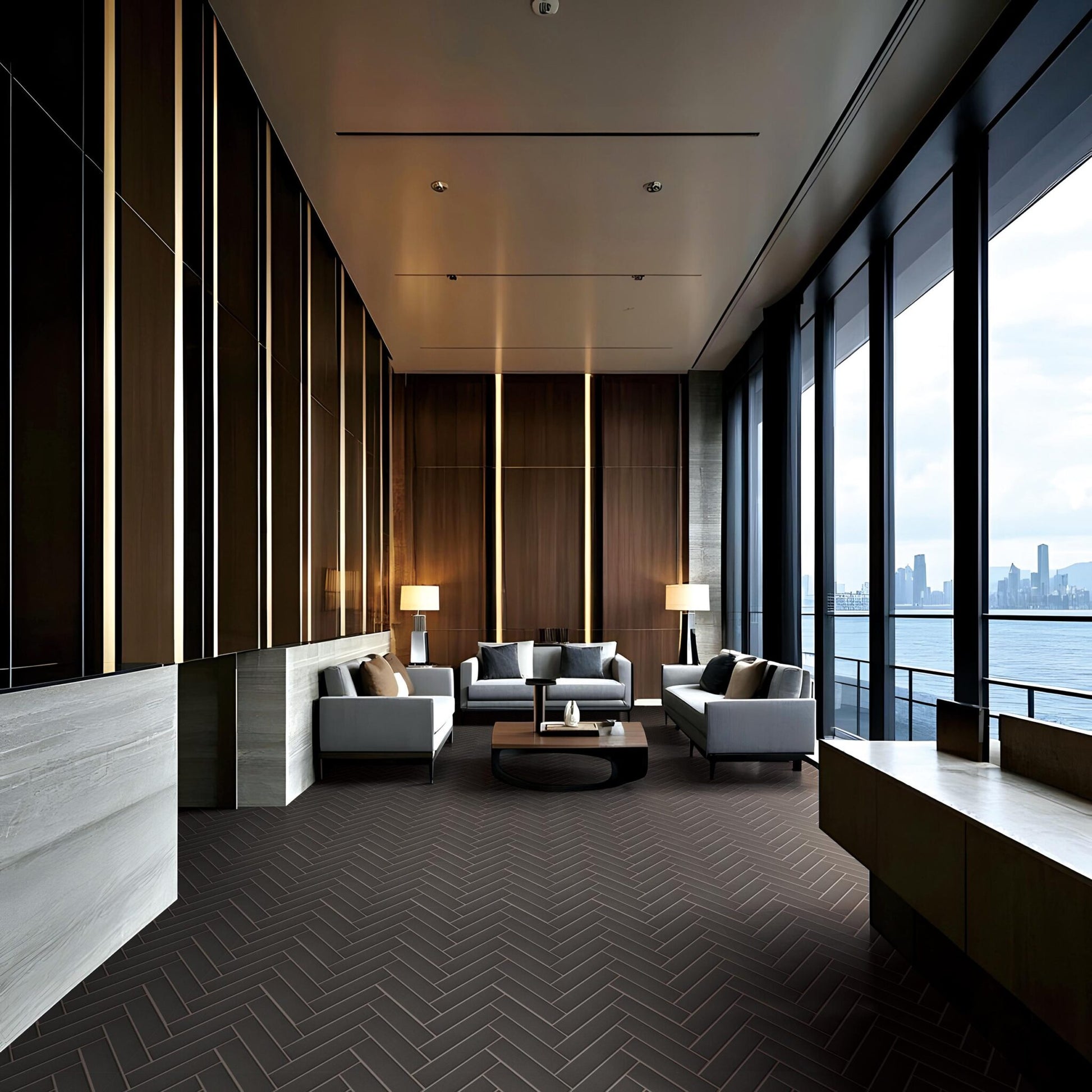 Herringbone Classic Mosaics - Tilevanity.com