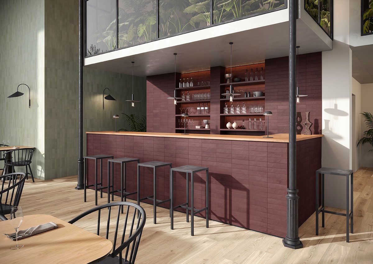 Mini Brick Porcelain Tile 2.5x9.5" | 8 Colors - Tilevanity.com