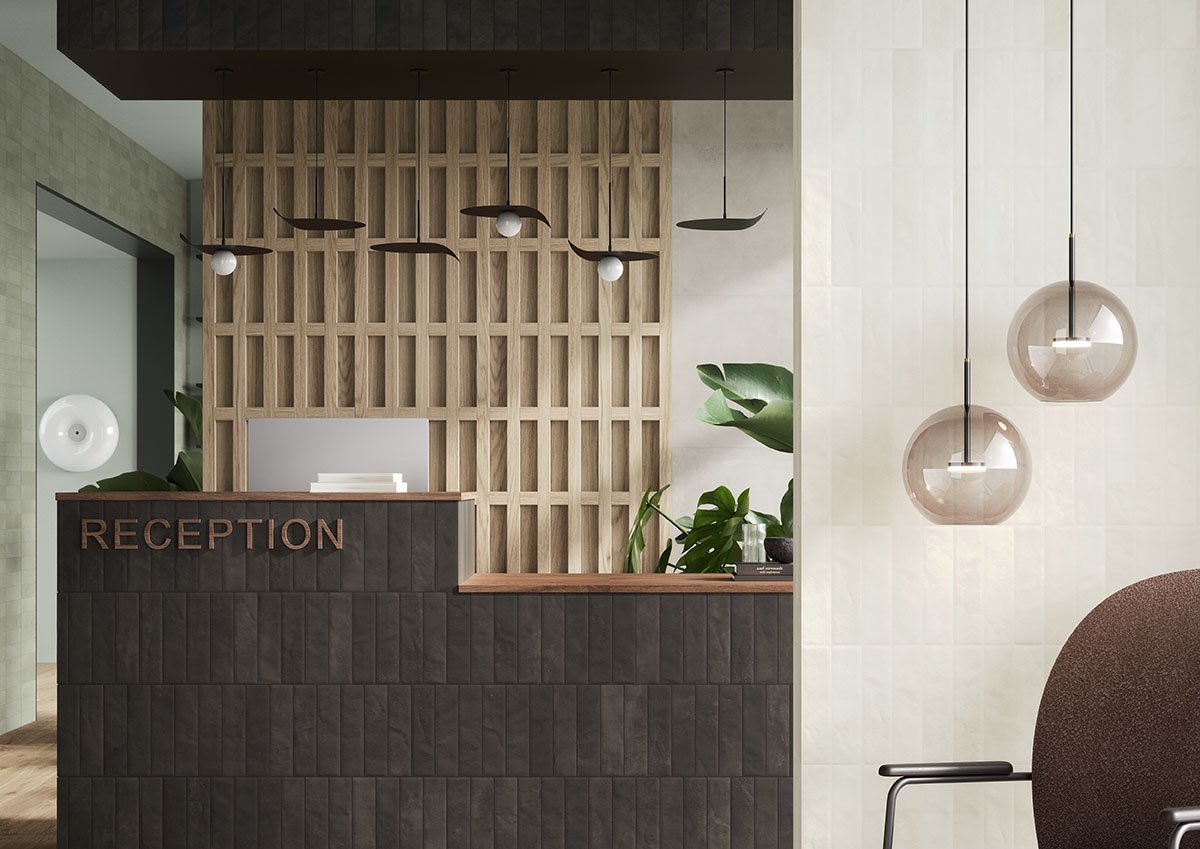 Mini Brick Porcelain Tile 2.5x9.5" | 8 Colors - Tilevanity.com