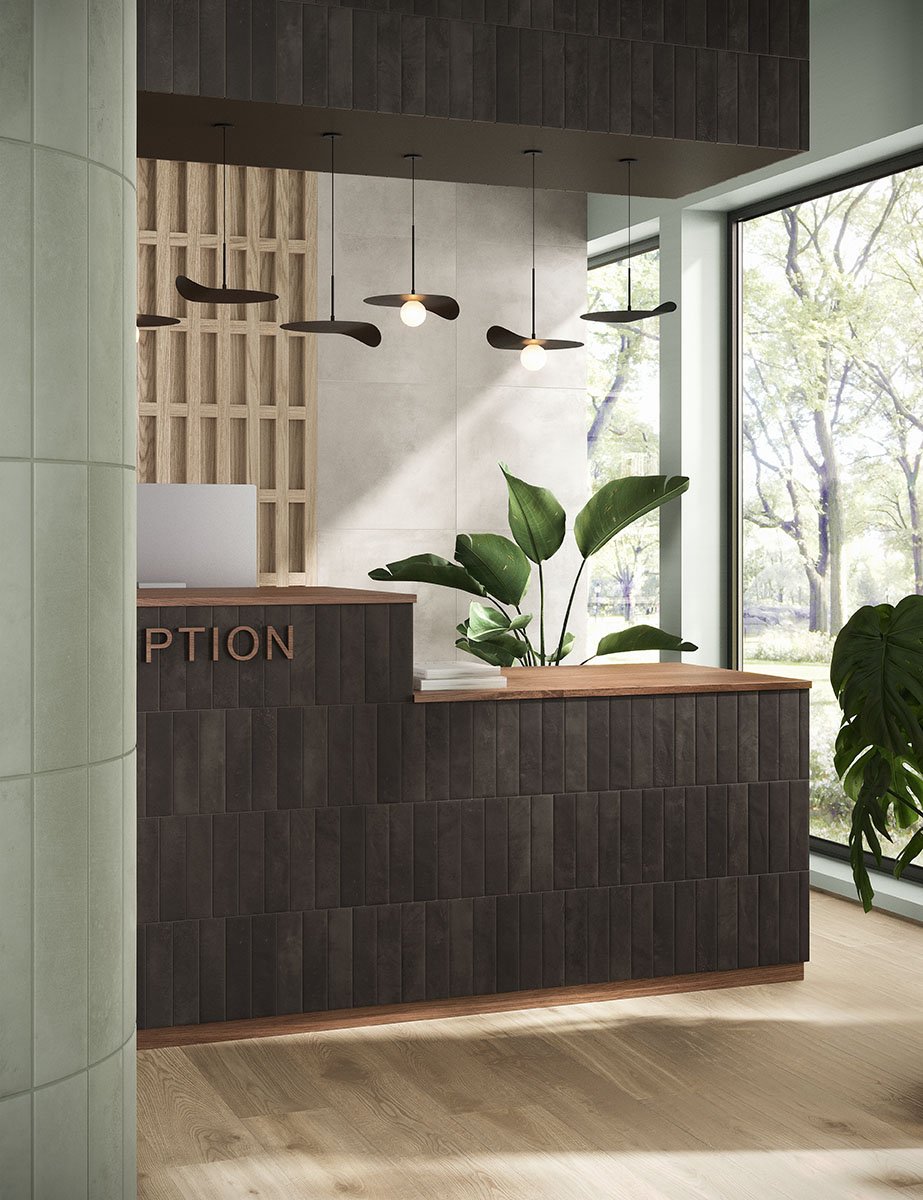 Mini Brick Porcelain Tile 2.5x9.5" | 8 Colors - Tilevanity.com