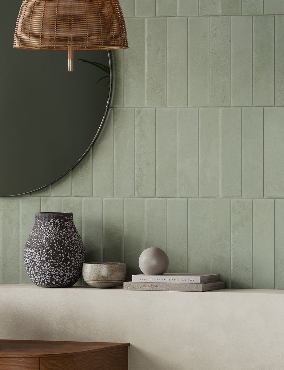 Mini Brick Porcelain Tile 2.5x9.5" | 8 Colors - Tilevanity.com