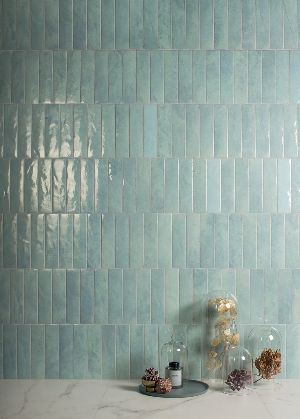 Lucent Glossy Porcelain Tile Subway Style 2.5x9.5" | 8 Colors - Tilevanity.com