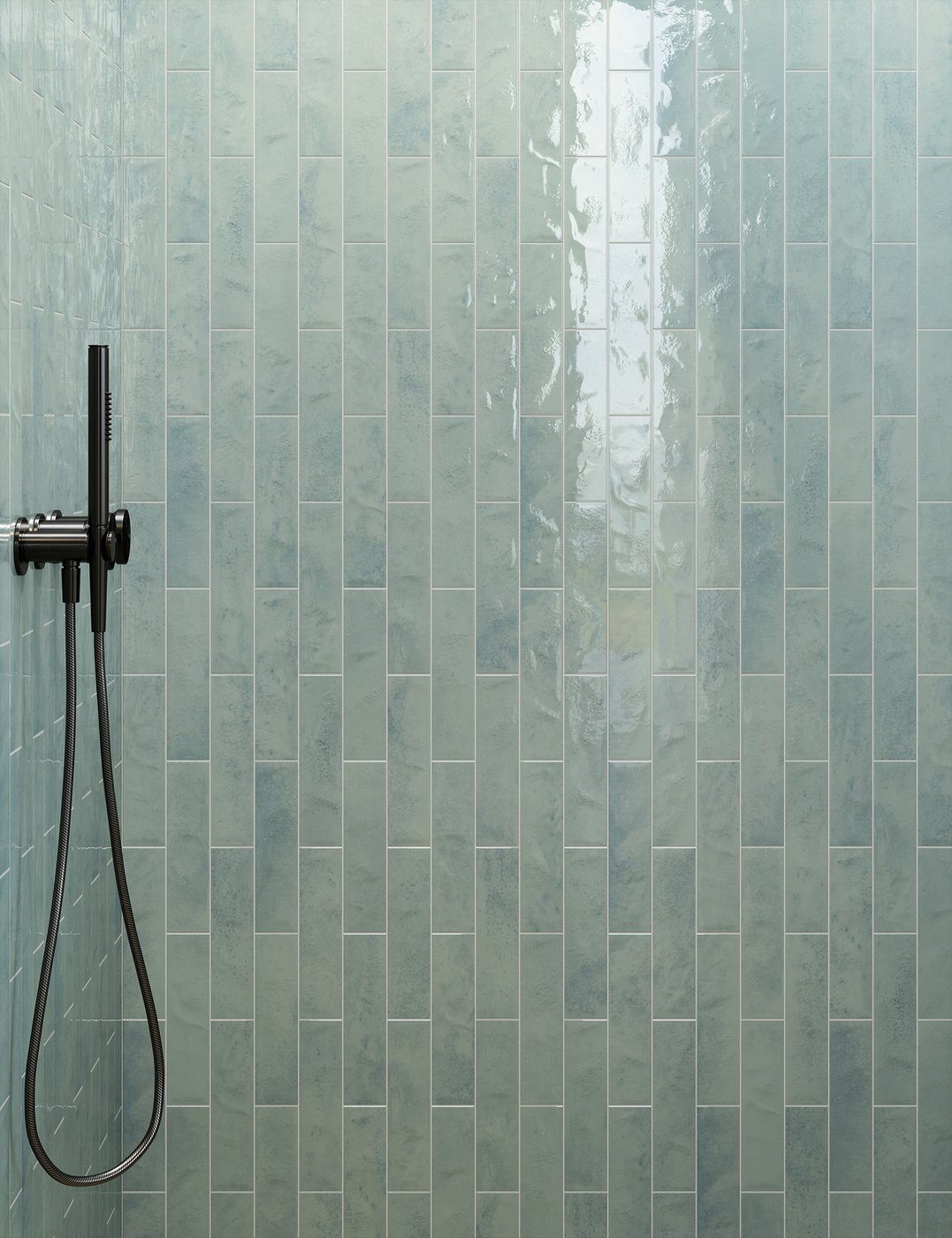 Lucent Glossy Porcelain Tile Subway Style 2.5x9.5" | 8 Colors - Tilevanity.com